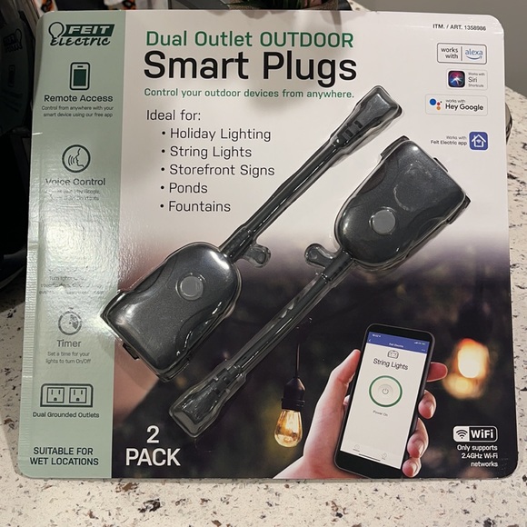 ❤️NEW!!❤️2 Feit Electric Smart Plugs Outlet Plugs. - Picture 3 of 17